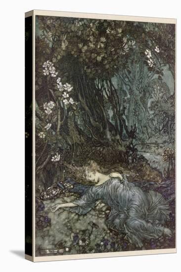 Shakespeare, Titania-Arthur Rackham-Premier Image Canvas