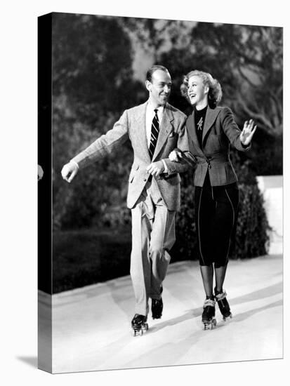 Shall We Dance, Fred Astaire, Ginger Rogers, 1937-null-Stretched Canvas