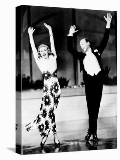 Shall We Dance, Ginger Rogers, Fred Astaire, 1937-null-Stretched Canvas