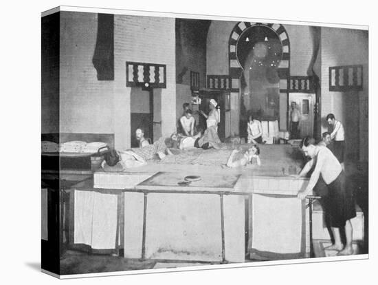 Shampooing room in a Turkish bath, 76 Jermyn Street, Piccadilly, London, c1903-Unknown-Premier Image Canvas