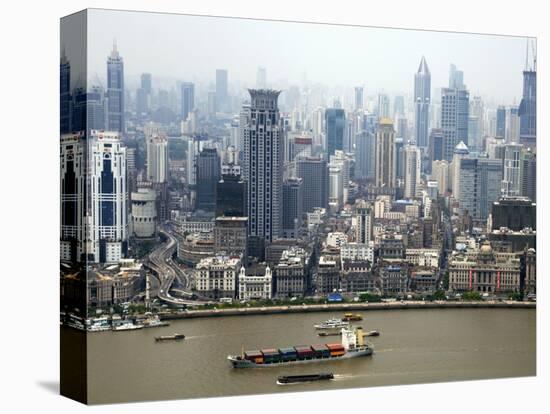 Shanghai Skyscrapers-Xiaoyang Liu-Premier Image Canvas
