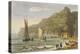 Shanklin Bay, from 'The Isle of Wight Illustrated, in a Series of Coloured Views'-Frederick Calvert-Premier Image Canvas