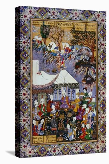 Shapur Approaches Khusrau Parviz-null-Premier Image Canvas