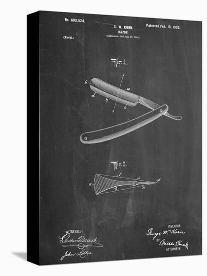 Shaving Razor Patent-null-Stretched Canvas