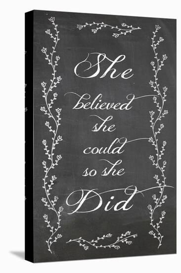 She Believed-Erin Clark-Premier Image Canvas