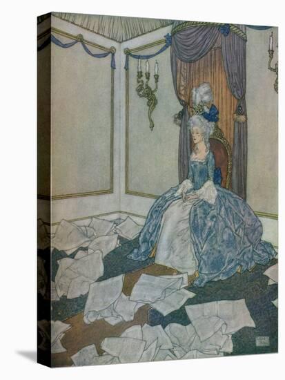 She had read all the newspapers in the world and had forgotten them again, so clever is she, 1912-Edmund Dulac-Premier Image Canvas