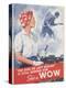 She's a Wow Poster-Adolph Treidler-Premier Image Canvas