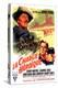 She Wore a Yellow Ribbon, French Movie Poster, 1949-null-Stretched Canvas