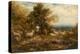 Sheep at Rest; Minding the Flock, C.1840-80-John Linnell-Premier Image Canvas