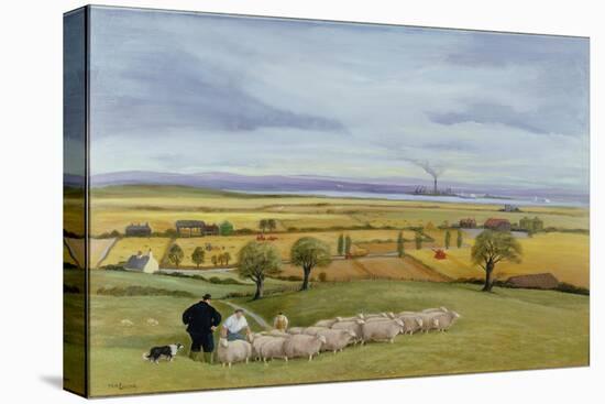 Sheep Farmer, Isle of Sheppey-Margaret Loxton-Premier Image Canvas