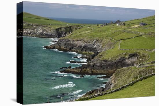 Sheep Fences and Rock Walls Along the Dingle Peninsula-Michael Nolan-Premier Image Canvas