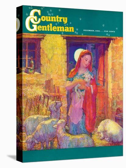 "Sheep in Jerusalem," Country Gentleman Cover, December 1, 1941-Henry Soulen-Premier Image Canvas