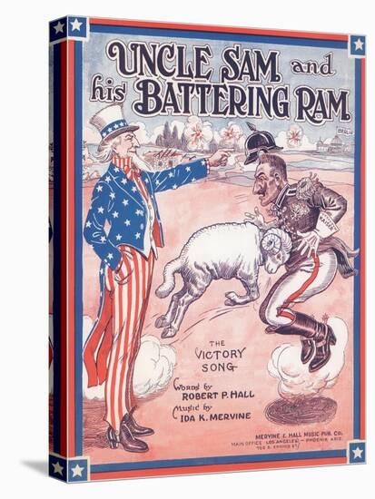 Sheet Music for Uncle Sam and His Battering Ram-null-Premier Image Canvas