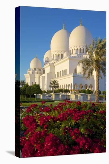 Sheikh Zayed Bin Sultan Al Nahyan Mosque, Abu Dhabi, United Arab Emirates, Middle East-Frank Fell-Premier Image Canvas