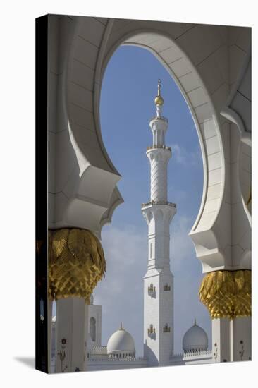 Sheikh Zayed Grand Mosque, Abu Dhabi, United Arab Emirates, Middle East-Rolf Richardson-Premier Image Canvas