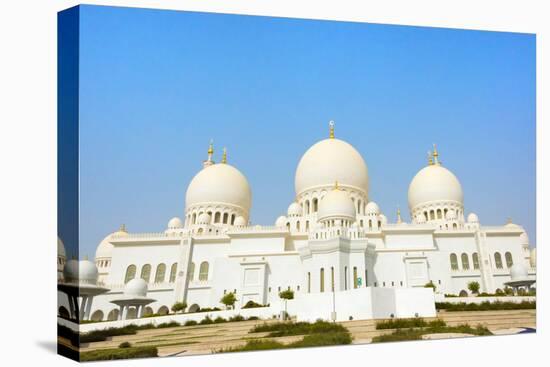 Sheikh Zayed Grand Mosque, Abu Dhabi, United Arab Emirates.-Keren Su-Premier Image Canvas