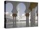 Sheikh Zayed Mosque, Abu Dhabi, United Arab Emirates, Middle East-Angelo Cavalli-Premier Image Canvas