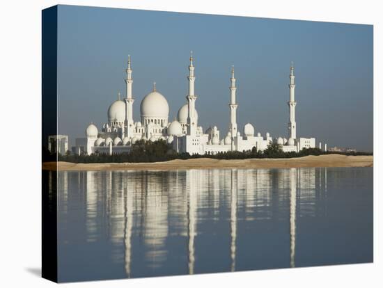 Sheikh Zayed Mosque, Abu Dhabi, United Arab Emirates, Middle East-Angelo Cavalli-Premier Image Canvas