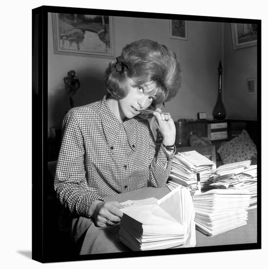 Sheila Responding to Her Letters-DR-Premier Image Canvas