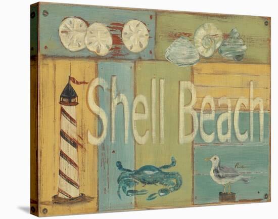 Shell Beach-Grace Pullen-Stretched Canvas