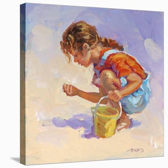 Shell Collector-Lucelle Raad-Stretched Canvas