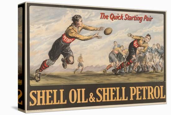 Shell Oil & Shell Petrol-null-Stretched Canvas