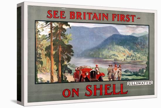 Shell - See Britain Ullswater-null-Stretched Canvas