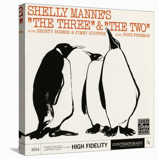 Shelly Manne, "The Three" and "The Two"-null-Stretched Canvas