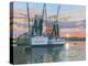 Shem Creek Shrimpers Charleston-Richard Harpum-Stretched Canvas