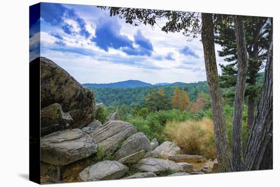 Shenandoah vista, Blue Ridge Parkway, Smoky Mountains, USA.-Anna Miller-Premier Image Canvas