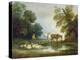Shepherd by a Stream-Thomas Gainsborough-Premier Image Canvas