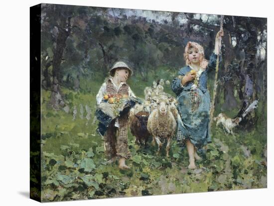 Shepherds-Francesco Paolo Michetti-Premier Image Canvas