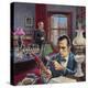 Sherlock Holmes in His Study-Roger Payne-Premier Image Canvas