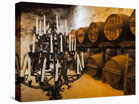 Sherry Casks, Bodegas Gonzalez Byass, Jerez De La Frontera, Spain-Walter Bibikow-Premier Image Canvas