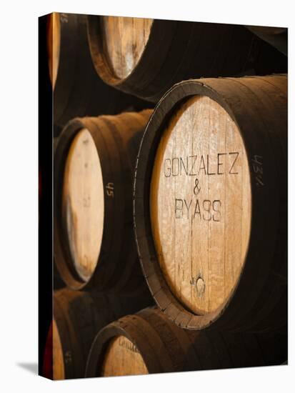 Sherry Casks, Bodegas Gonzalez Byass, Jerez De La Frontera, Spain-Walter Bibikow-Premier Image Canvas