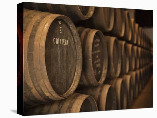 Sherry Casks, Bodegas Gonzalez Byass, Jerez De La Frontera, Spain-Walter Bibikow-Premier Image Canvas