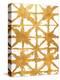 Shibori Gold IV-Elizabeth Medley-Stretched Canvas