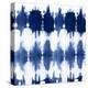 Shibori V-Ellie Roberts-Stretched Canvas