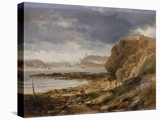 Shields from the Harbour Mouth, 1845-John Wilson Carmichael-Premier Image Canvas