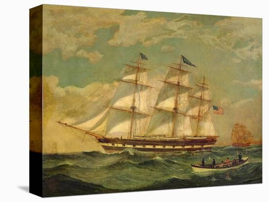 Ship Houqua, 1841-Thomas Birch-Premier Image Canvas