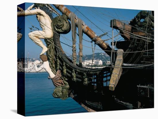 Ship Used in the Film 'Pirates', Cannes, Alpes Maritimes, Cote d'Azur, Provence, France-Bruno Barbier-Premier Image Canvas