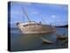 Ship Wreck in Le Fret Harbour in Brittany, France, Europe-Thouvenin Guy-Premier Image Canvas