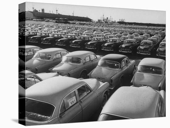 Shipment of Swedish Volvo Cars to USA-Stan Wayman-Premier Image Canvas