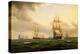 Shipping Off Elsinore Castle-Carl Emil Baagoe-Premier Image Canvas