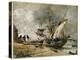 Shipping on the Orwell, near Ipswich (Oil on Canvas, 1806-1809)-John Constable-Premier Image Canvas