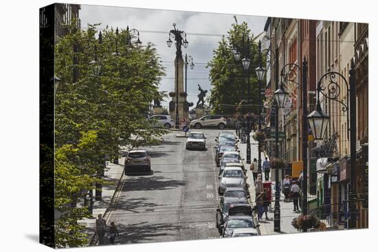 Shipquay Street, inside the walled city, Derry (Londonderry), County Londonderry, Ulster, Northern -Nigel Hicks-Premier Image Canvas