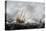 Ships in a Storm on a Rocky Coast, 1614-8-Jan Porcellis-Premier Image Canvas