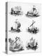 Ships of the Hanseatic League of the 14th and 15th Century-Willy Stower-Premier Image Canvas