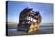 Shipwreck of the Peter Iredale, Fort Stevens State Park, Oregon, USA-Jamie & Judy Wild-Premier Image Canvas