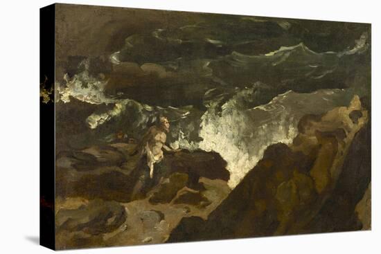 Shipwrecked on a Beach, c.1822-3-Theodore Gericault-Premier Image Canvas